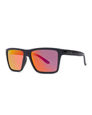 Liive Vision Bazza Sunglasses - Red Mirror Polarised Lens with Twin Blacks Frame