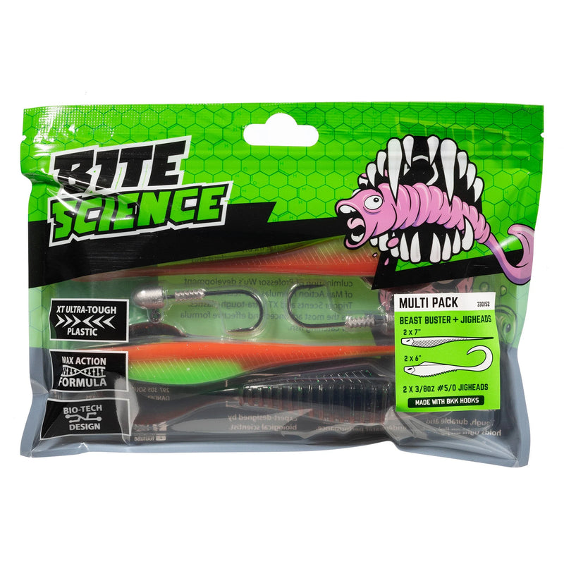 Bite Science Soft Plastic Multi Pack - Beast Buster