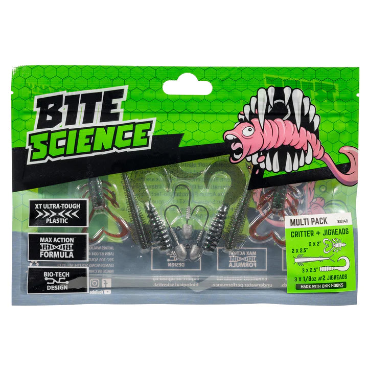 Bite Science Soft Plasict Multi Pack - Crittor