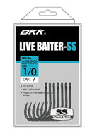 BKK Live Baiter SS Hooks 25pce (Assorted Sizes)