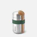 Black+Blum Insulated Food Flask - Olive (400ml/13.5oz)