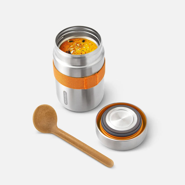 Black+Blum Insulated Food Flask - Orange (400ml /13.5oz)