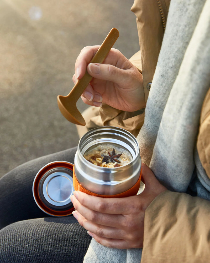 Black+Blum Insulated Food Flask - Orange (400ml /13.5oz)