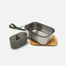 Black+Blum 1.25L Stainless Steel Sandwich Box (Large) - Ocean