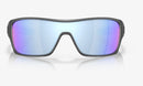 Oakley Turbine Rotor Sunglasses - Prizm Deep Water Polarized Lenses with Matte Black Frame