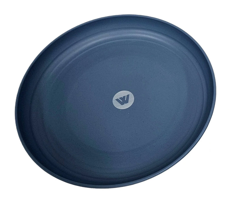 Wildtrak Eco Friendly Wheat Straw Plate 23cm - Beige or Blue (Random Colour Selection)