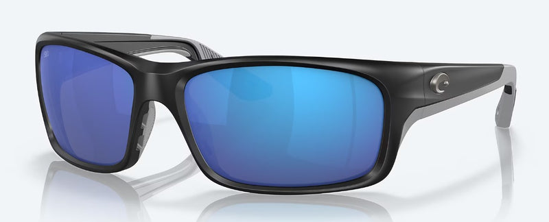 Costa Sunglasses Jose Pro Matte Black Frame - Blue Mirror Polarised Glass