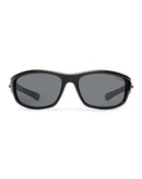 Liive Vision Bream Sunglasses - Gloss Black Frame with Polarised Smoke Lens