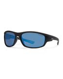 Liive Vision Bream Sunglasses - Matt Black Frame with Blue Mirror Polarized Lens