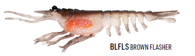 Nomad Design Tackle Live Ops Switcher Shrimp 5" Soft Plastic (Assorted Colours)