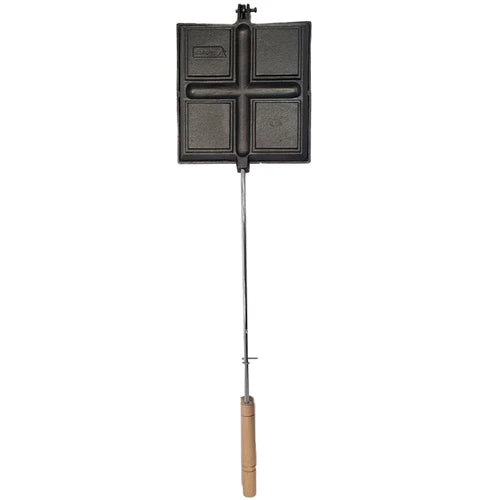 Campfire Pioneer Quad Cast Iron Jaffle Iron