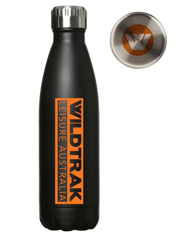 Wiltrak Stainless Steel Drink Bottle (500ml) - Black