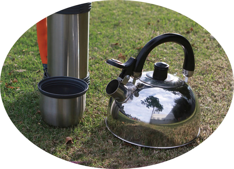 Wildtrak Stainless Steel Whistling Kettle (2L) - Stainless Steel