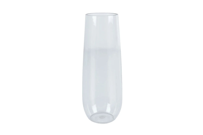 Tritan Stemless Lightweight Shatter Proof BPA Free Plastic Champagne Flute (266ml)