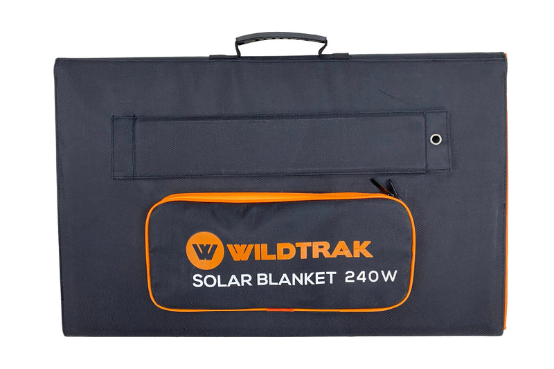Wildtrak Folding Sola Blanket with Built In Stand and ETFE Coating (240 Watt)
