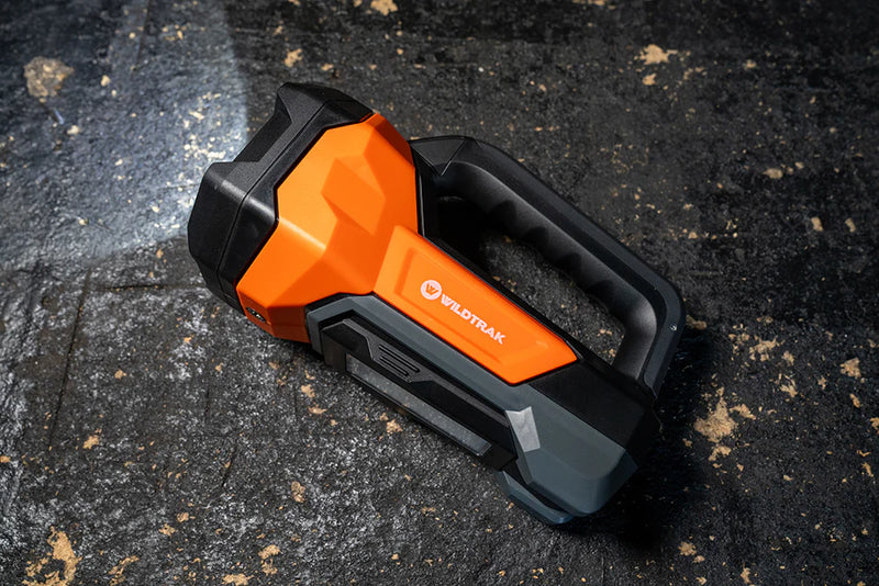 Wildtrak Rechargeable Spotlight with 9 Light Modes & Built-in Power Bank