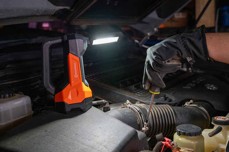 Wildtrak Rechargeable Spotlight with 9 Light Modes & Built-in Power Bank