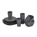 Campfire 16 Piece Square Dinner Set