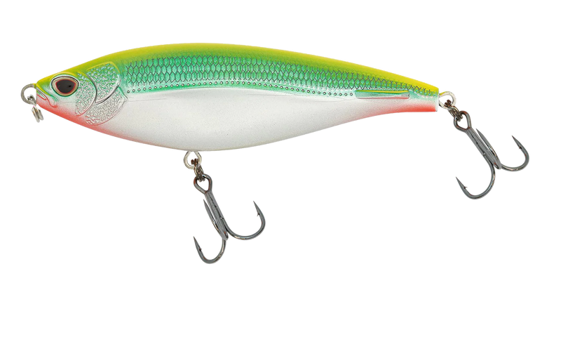 Nomad Madscad 65 Sinking Lure Chartreuse Chrome Orange