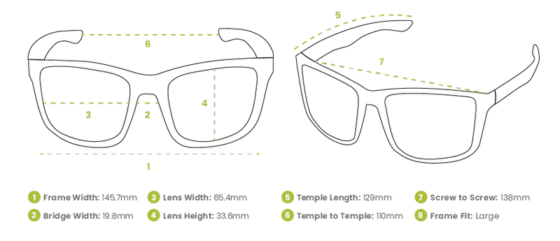 Spotters Arctic with Polarised Lenses - Gloss Black Frame / Nexus Mirror Lenses