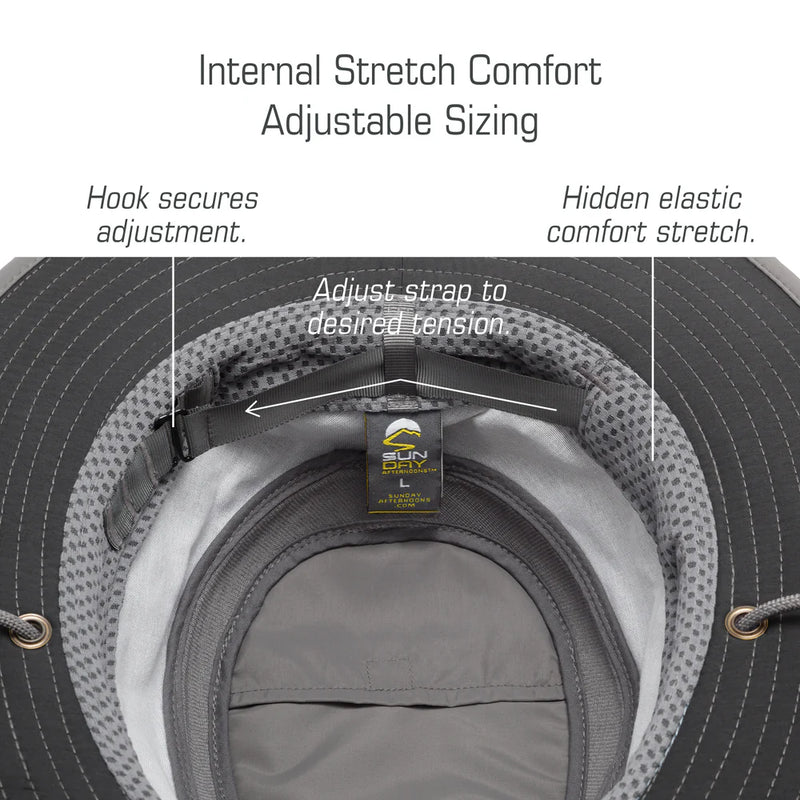 Sunday Afternoon Charter Escape Hat - Charcoal