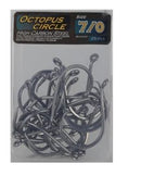 Ocean's Legacy Octopus Circle Super Anti Rust Hooks (25 Pack) - Variety of Sizes Available