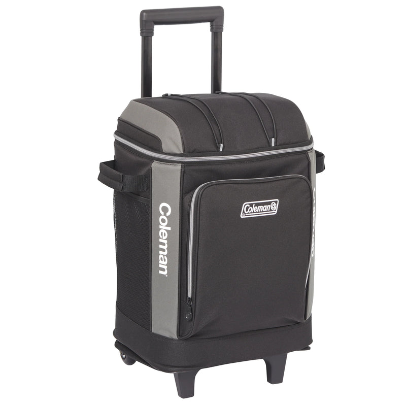 Coleman Templock Insulation Zipped Pocket Wheeled Soft Cooler Bag (42 Can)