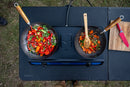 Companion Double Burner High Output Wok Cooker - Black