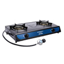 Companion Double Burner High Output Wok Cooker - Black