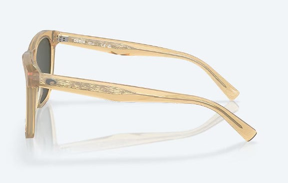 Costa Del Mar Ulu Sunglasses - Gray Polarised Lens with Sun Coral Frame