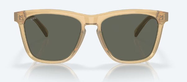 Costa Del Mar Ulu Sunglasses - Gray Polarised Lens with Sun Coral Frame