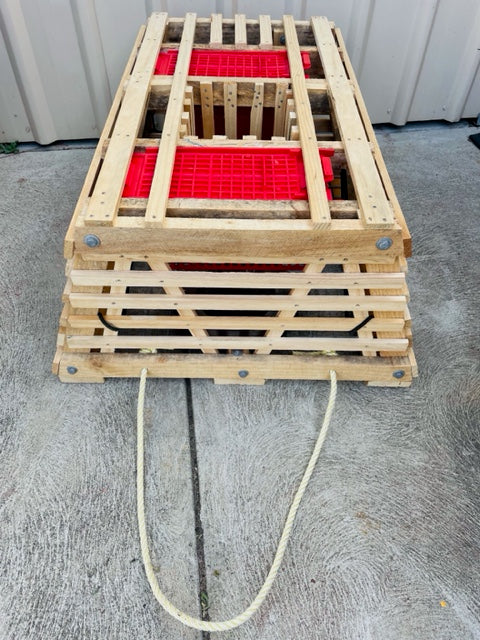 Craypot Double Bait Basket Steel Base 3/4 Size