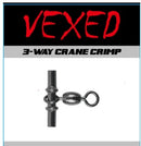 Vexed Crimp On Crane Swivels (Assorted Sizes)