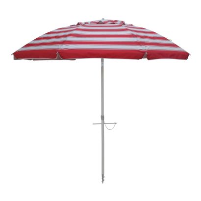 Beachkit Daytripper Umbrella (210cm) - Red/White