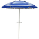 Beachkit Daytripper Umbrella (210cm) - Royal/White