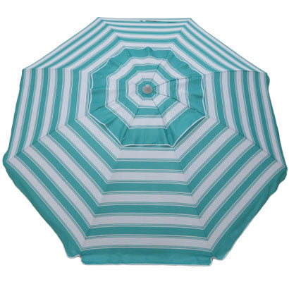 Beachkit Daytripper Umbrella (210cm) - Turquoise/White