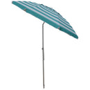 Beachkit Daytripper Umbrella (210cm) - Turquoise/White