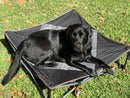 Wikdtrak Deluxe Camp Pet Bed with Removable Washable Cover - 80Kg Rating (X-Large / 95cm x 95cm)