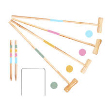 Vibes Garden Croquet Set (Up to 4 Players)