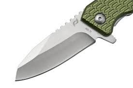 Schrade 6" Delta Tenacity Drop Point Blade Linerlock Folding Knife - Green