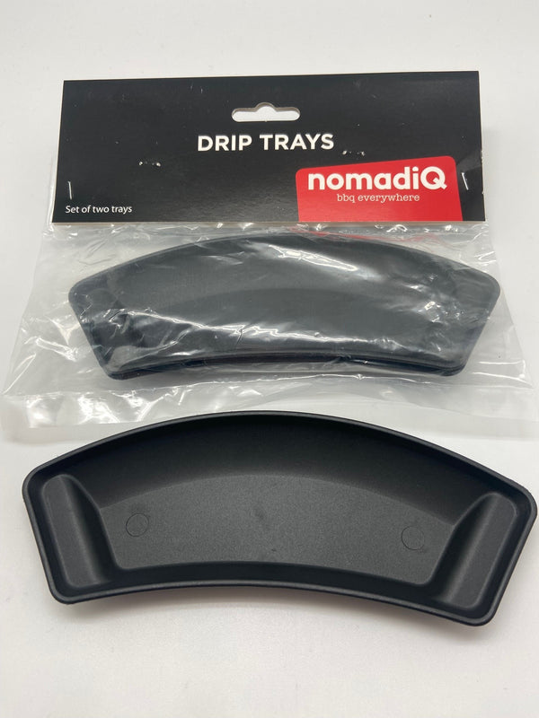 nomadiQ BBQ Replacement Drip Trays (2 Pack / Pair)