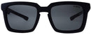 Liive Vision Renegade Sunglasses - Matte Black Frame with Grey Polarised Lens