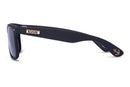 Liive Vision El Captain Sunglasses - Matt Black Frame with Polarised Smoke Lens