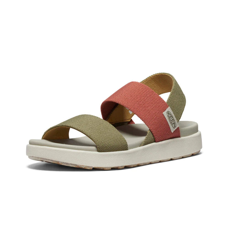 Keen Women's Elle Backstrap Sandal - Martini Olive Baked Clay