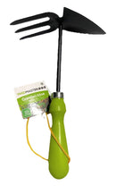 YardMaster Garden Hoe with abs Handle - Green Handle (Size 23cm)