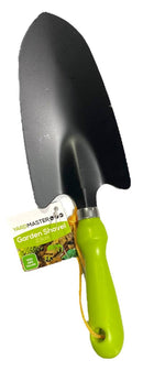YardMaster Garden Shovel with ABS Handle - Green Handle (Size 23cm)