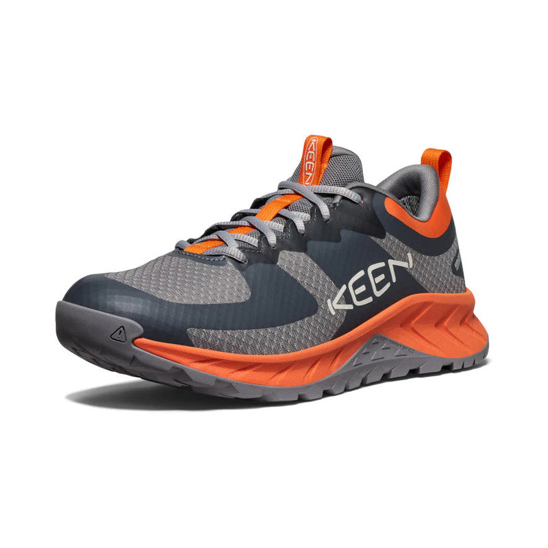 Keen Men's Versacore Waterproof Shoe - Steel Grey Scarlet Ibis