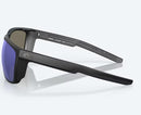 Costa Del Mar Ferg XL Sunglasses - Blue Mirror Polarised Lens with Matte Black Frame