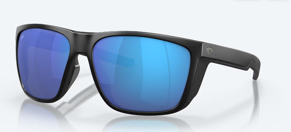 Costa Sunglasses Ferg XL Matte Black Frame - Blue Mirror Polarised Glass