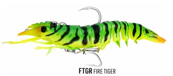 Nomad Design Tackle Live Ops Sumo Shrimp 5" Rigged Soft Plastic (Assorted Colours)